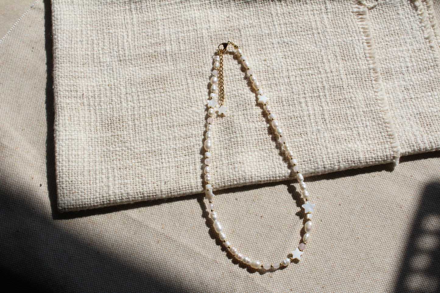 Star pearl necklace