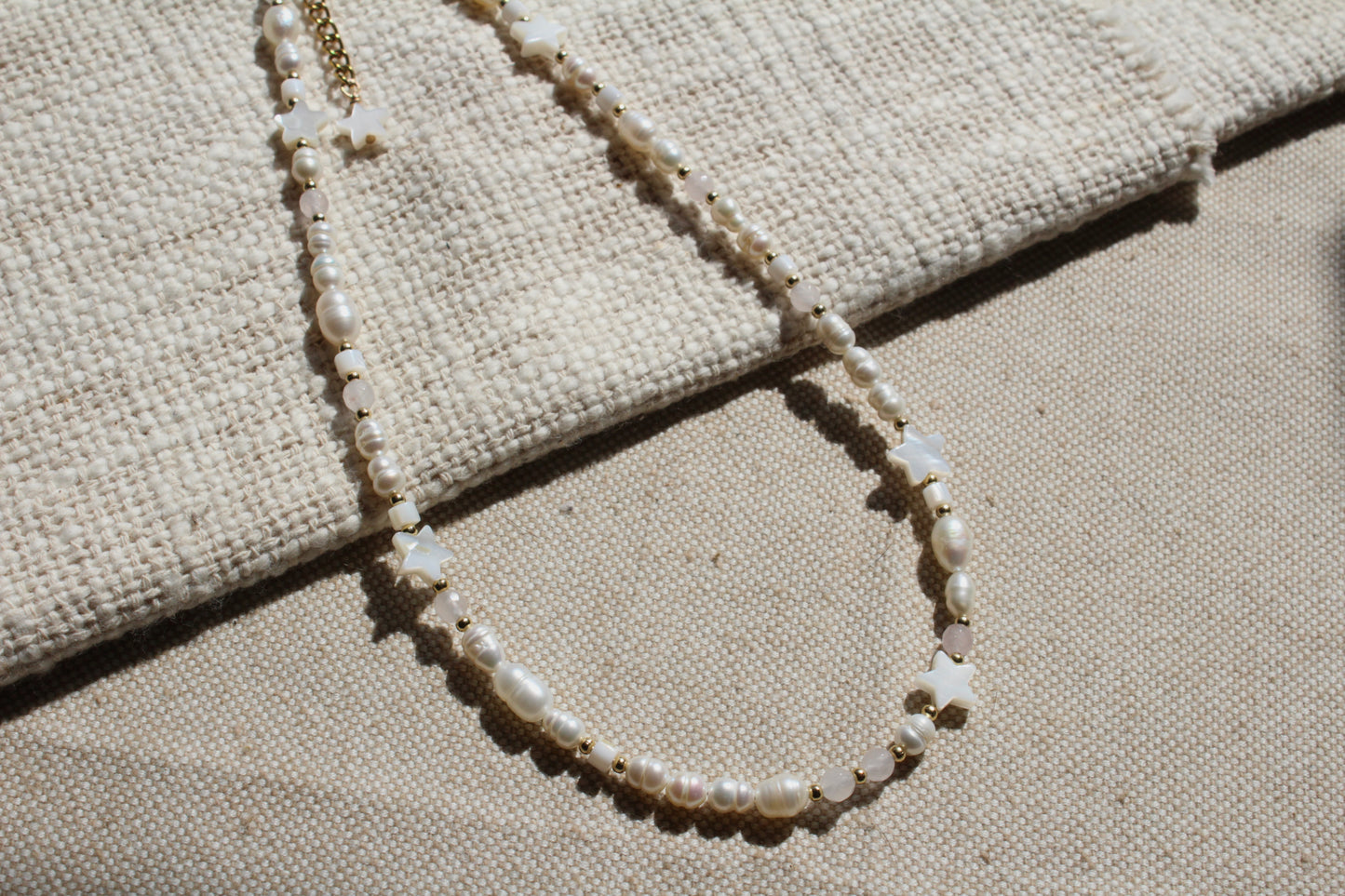 Star pearl necklace