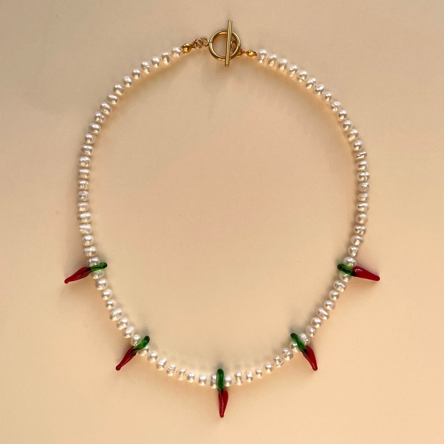 Chilli Freshwater pearl necklace