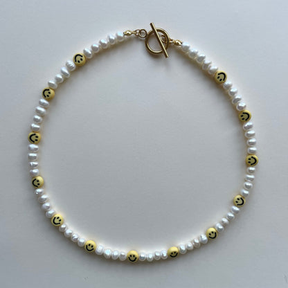 Smiley Freshwater pearl necklace