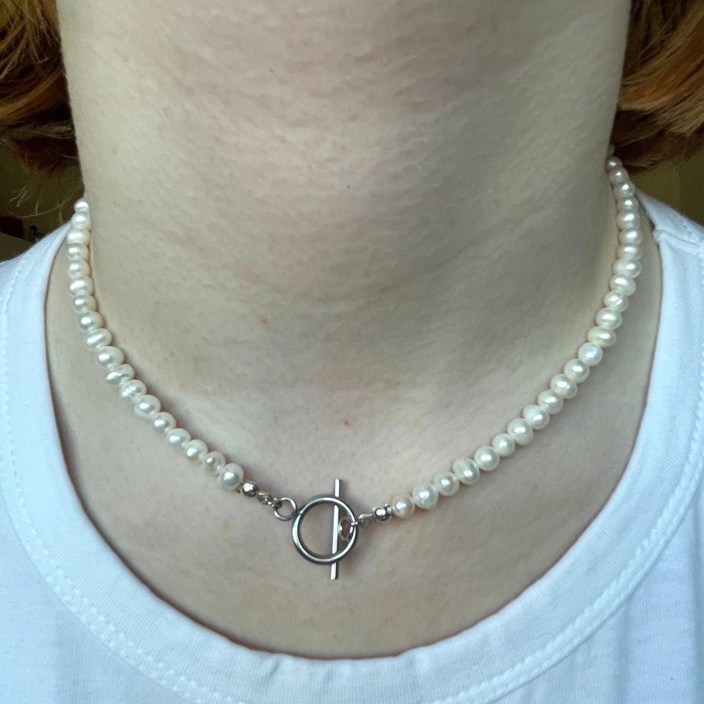 Freshwater pearl necklace